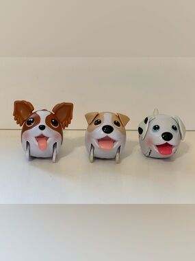 Chubby Puppies Puppy Jack Russell, Papillon and Dalmation WORKS - NO ACCESSORIES